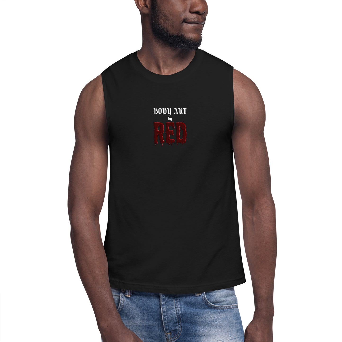 Men’s Muscle Shirt (Front/Back Print)