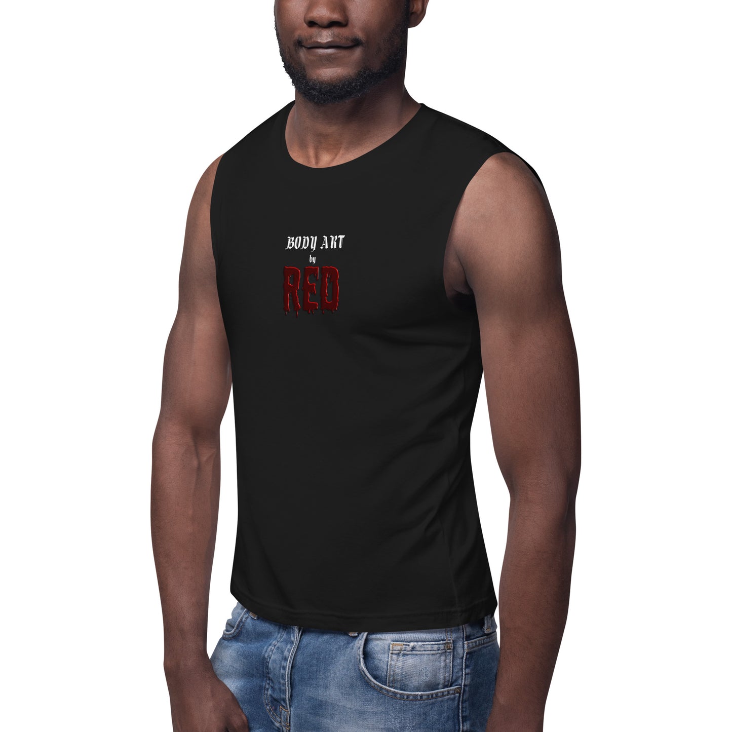 Men’s Muscle Shirt (Front/Back Print)